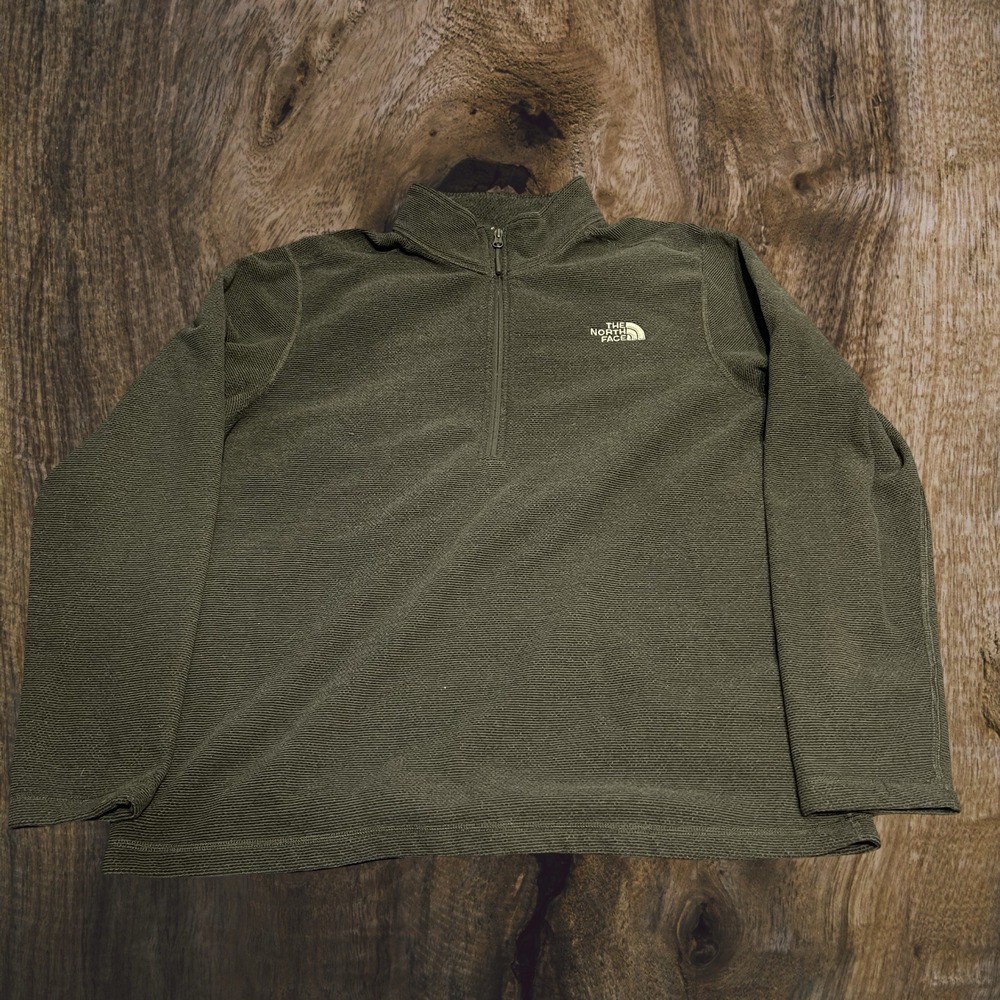 The North Face Fleece 1/4 Zip Grey Mens‎ XL
